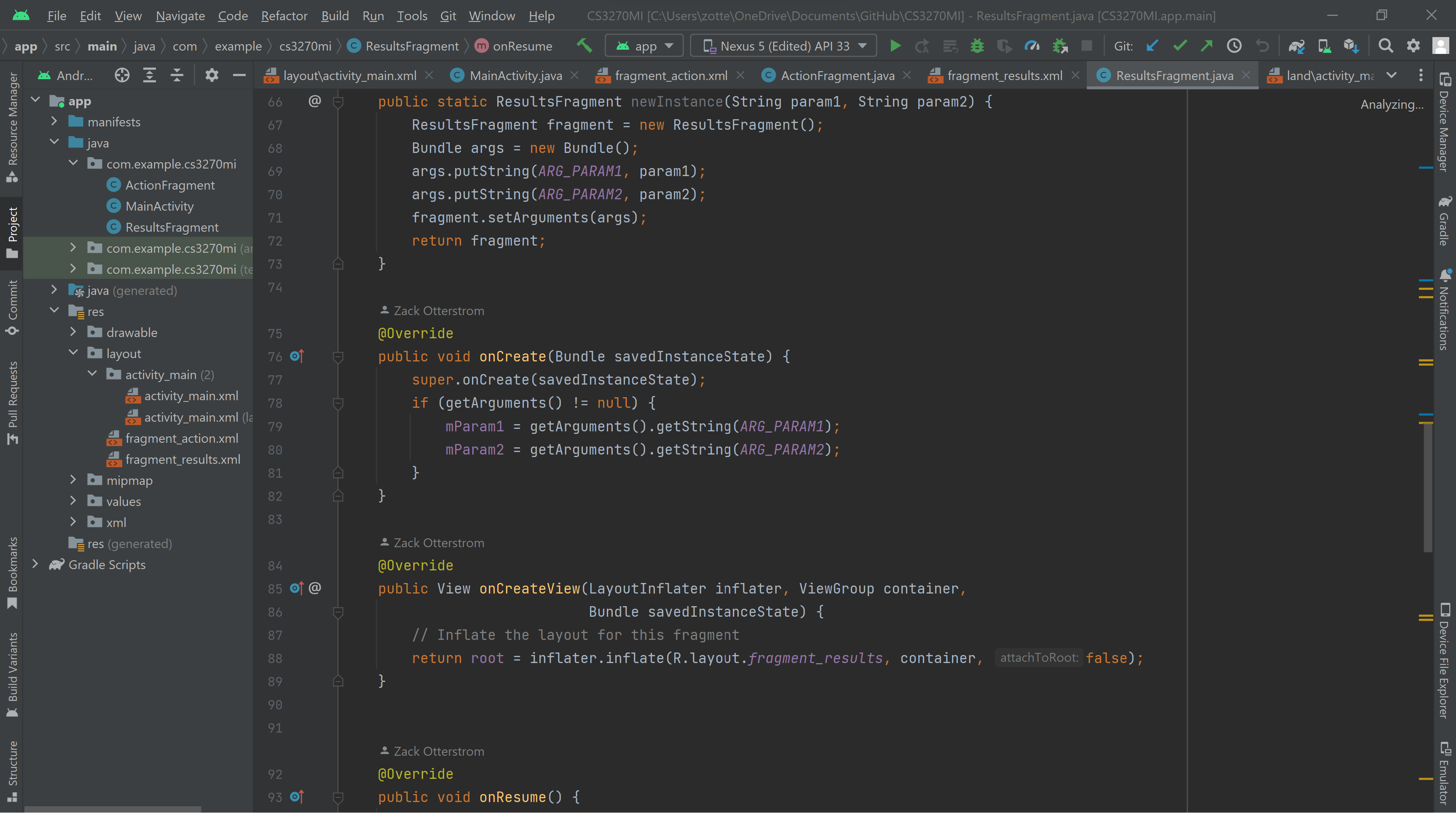 code snippet 