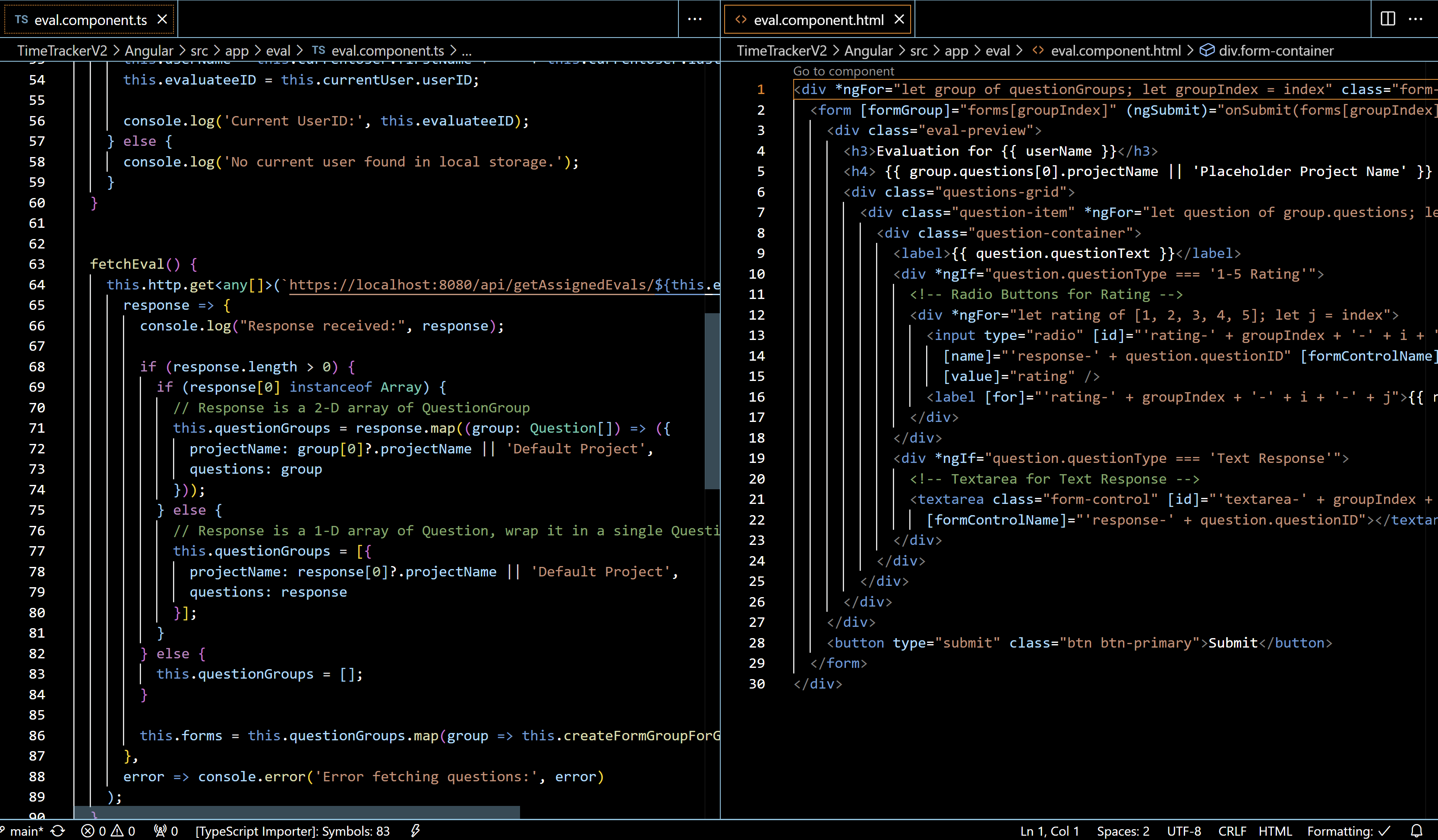 code snippet 